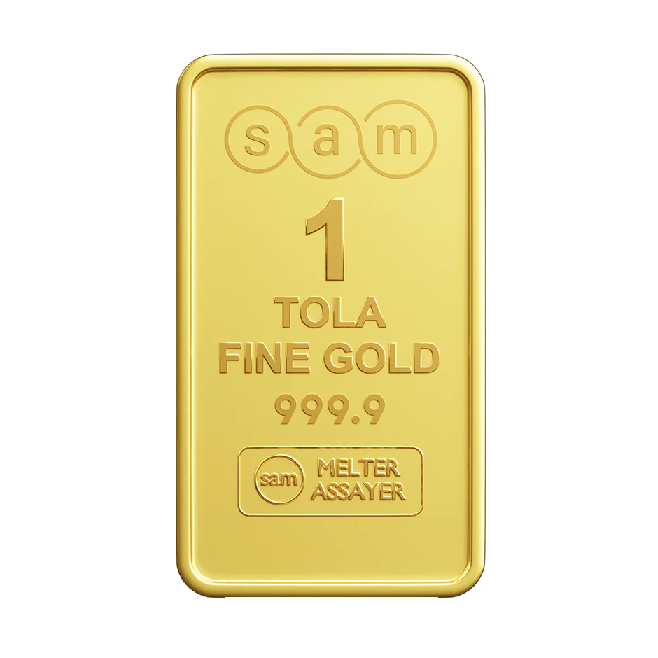 1 Tola Rectangular Minted Bar