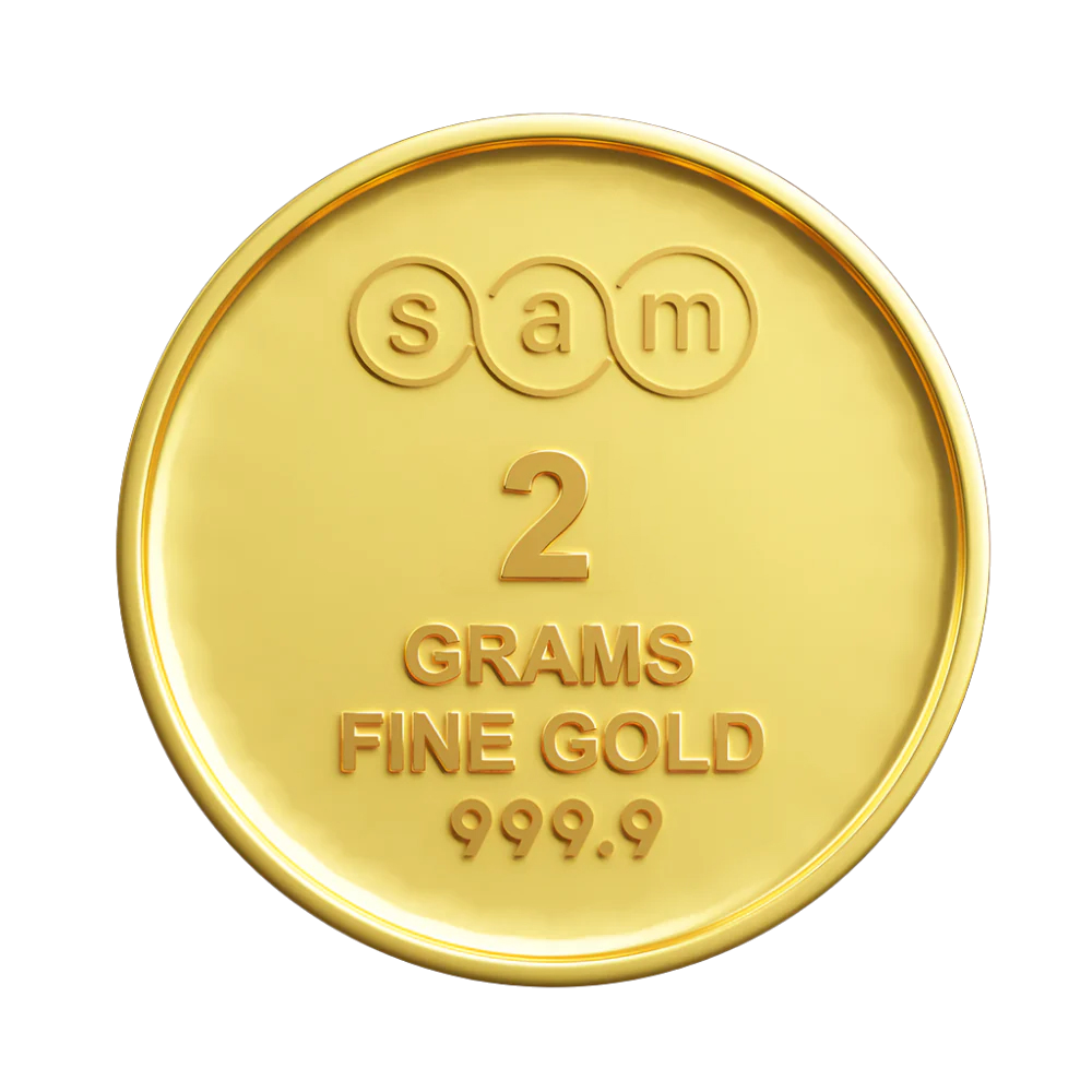 2 Gram Gold Coin