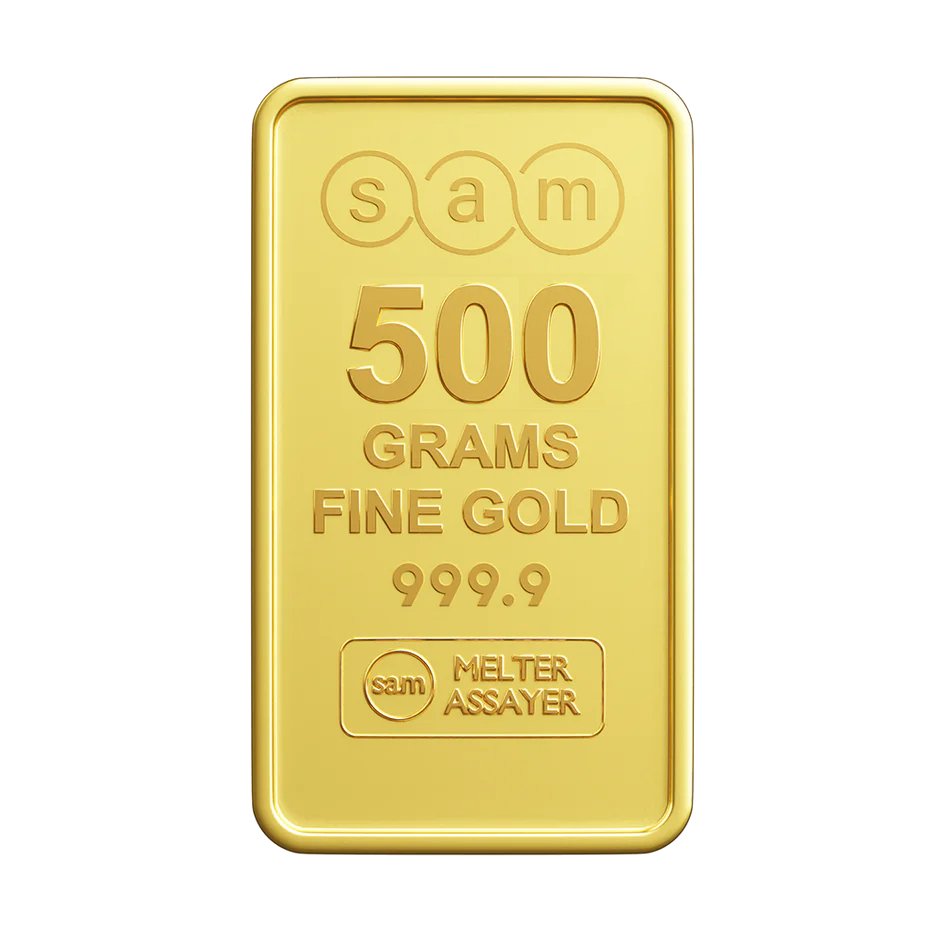 500 Gram Rectangular Minted Bar