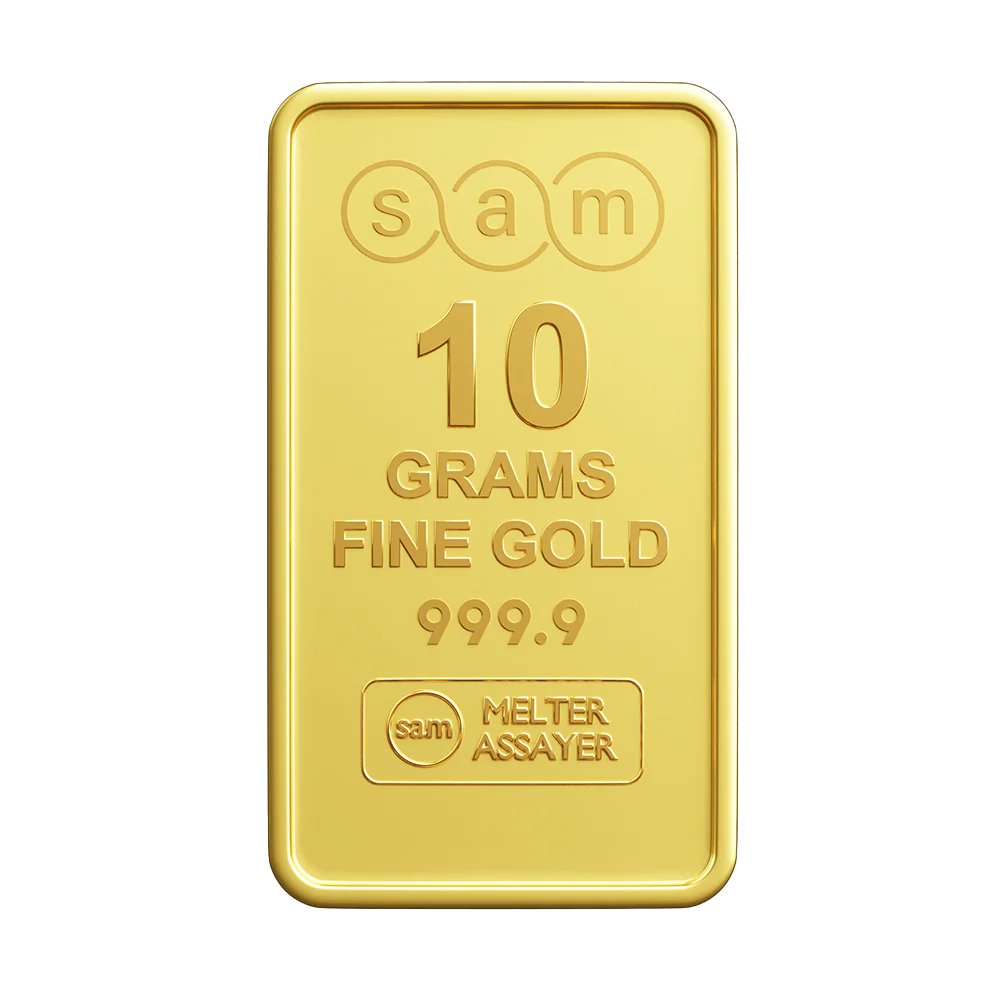 10 Gram Rectangular Minted Bar
